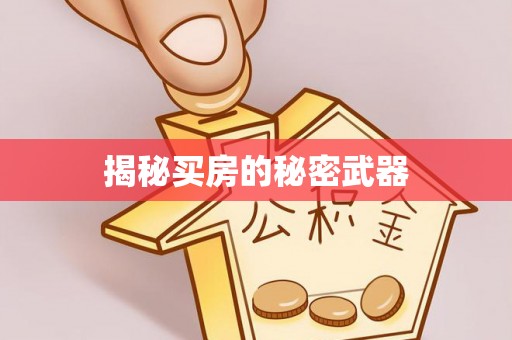 商州揭秘买房的秘密武器
