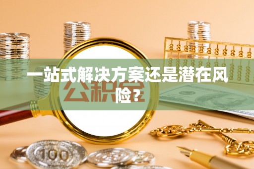 商州一站式解决方案还是潜在风险？